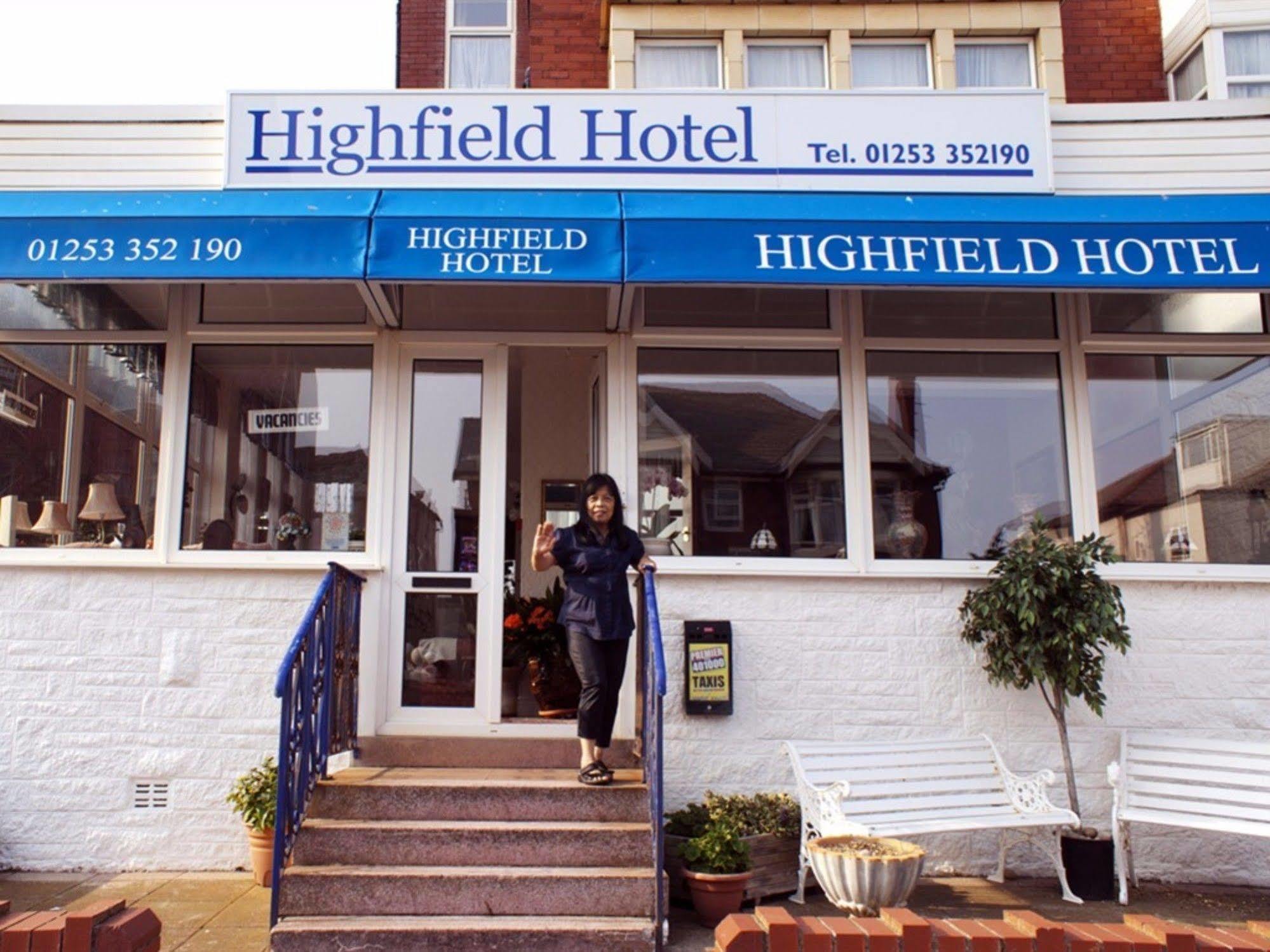 The Highfield Private Hotel Blackpool Exterior foto
